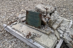 Nunavut, Beechey Island - Northumberland House - Cairn to Commemorate Visit