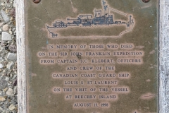 Nunavut, Beechey Island - Northumberland Sound - Memorial to  those  who died on the Franklin Expedition