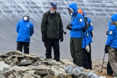 Nunavut, Port Leopold - Callum Thomson,  Archaeologist  - Ruins of  Thule Home