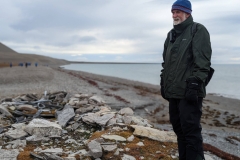 Nunavut, Port Leopold - Remains of Thule Home - Callum Thomson,  Archaeologist