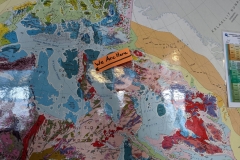 Map Pinpointing Our Location