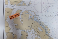Map Pinpointing our location
