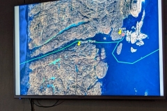 Nunavut, Map of Fort Ross, Zeinith Point on Bellot Strait