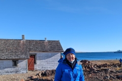 Nunavut, Somerset Island, Hudson Bay Co., Fort Ross - Manager’s House, Ocean Endeavour - Geri