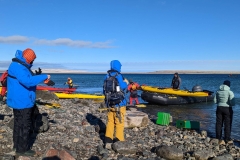 Nunavut, Somerset Island - Bellot Strait - Fort Ross - Zodiacs back to Ship
