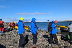 Nunavut, Somerset Island - Bellot Strait, Fort Ross - Zodiacs back to Ship