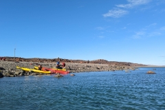 Nunavut, Somerset Island - Bellot Strait, Fort Ross - Kayaks