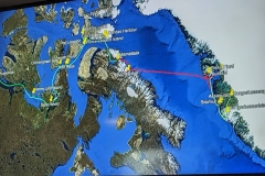 Map of our Voyage